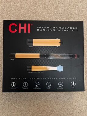 CHI Interchangeable Curling Wand Kit